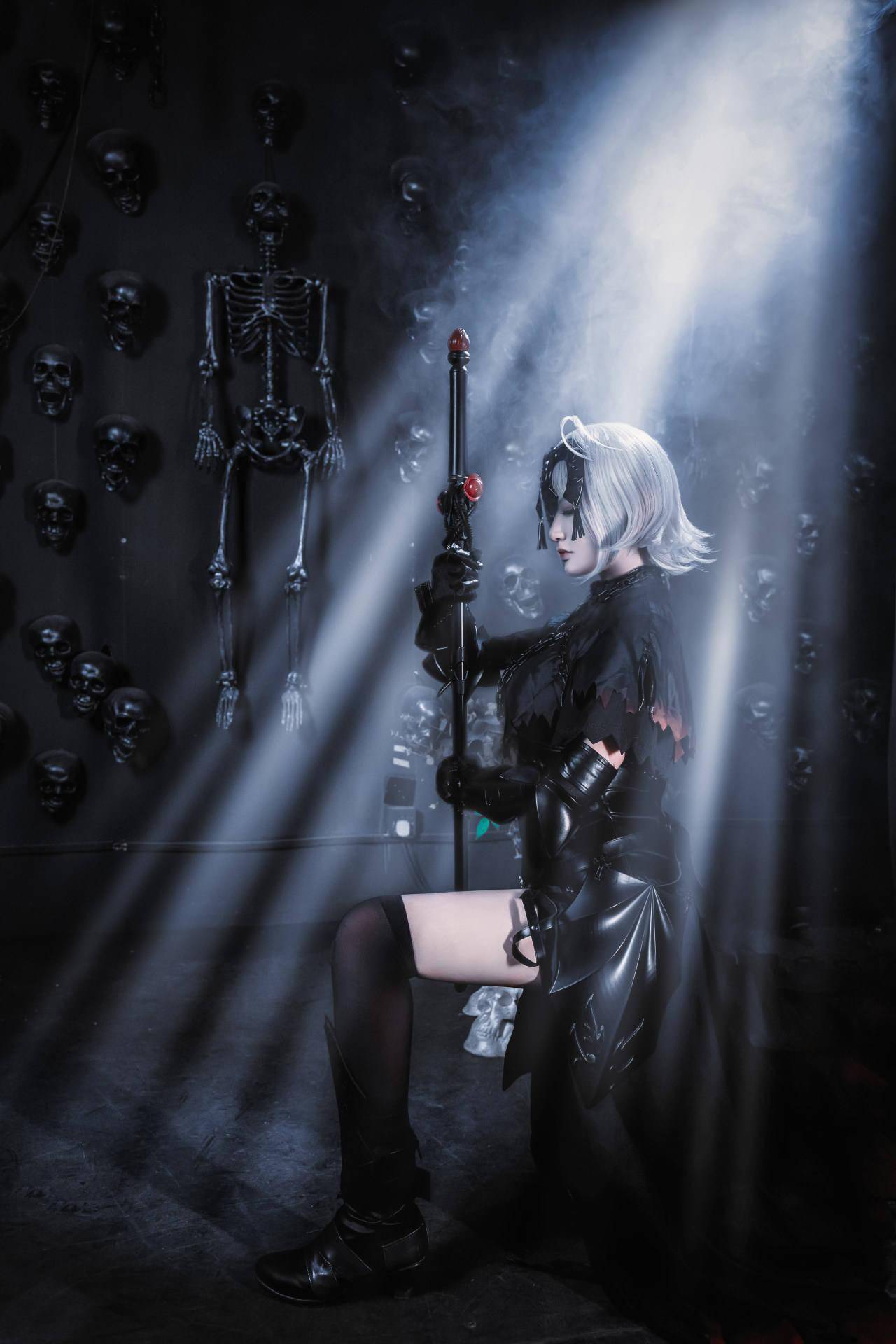 fgo黑贞德初始cosplay