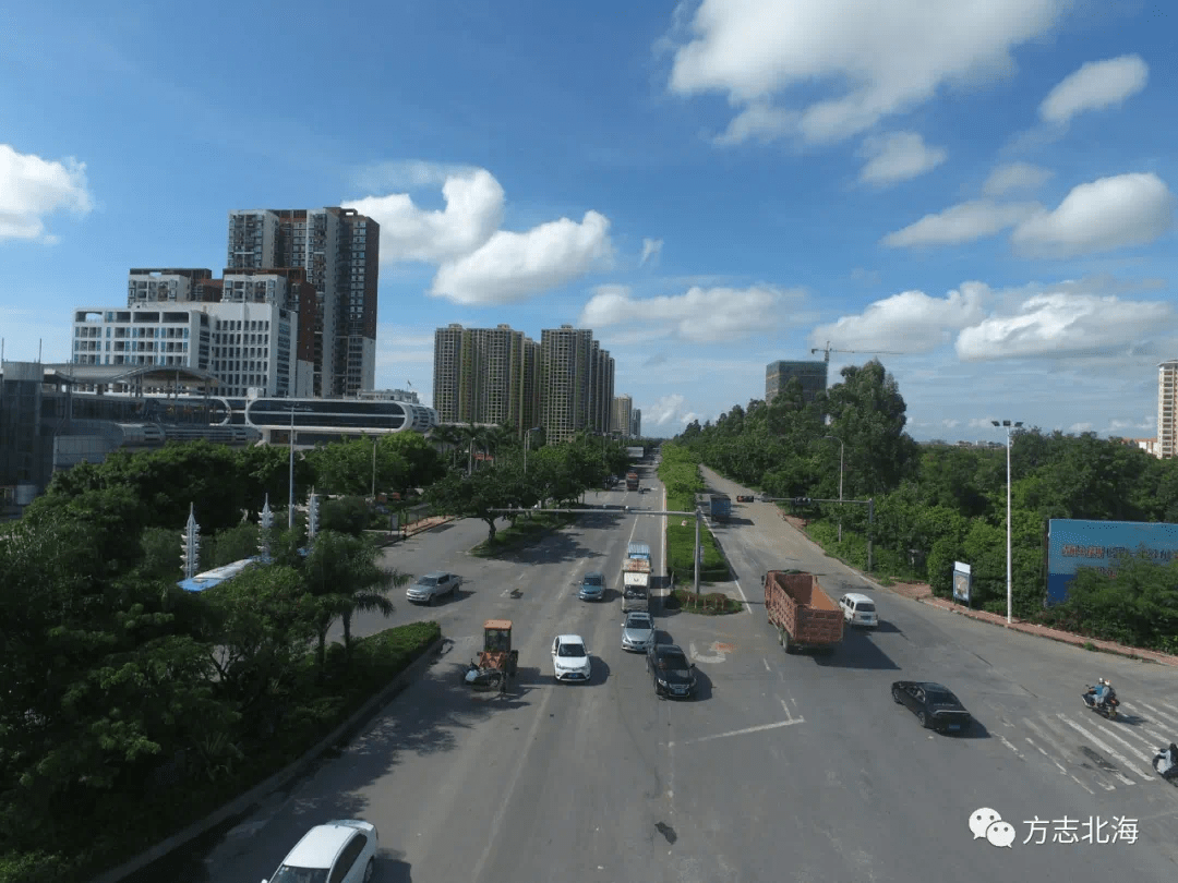 北海城市新貌北海城市道路大变身