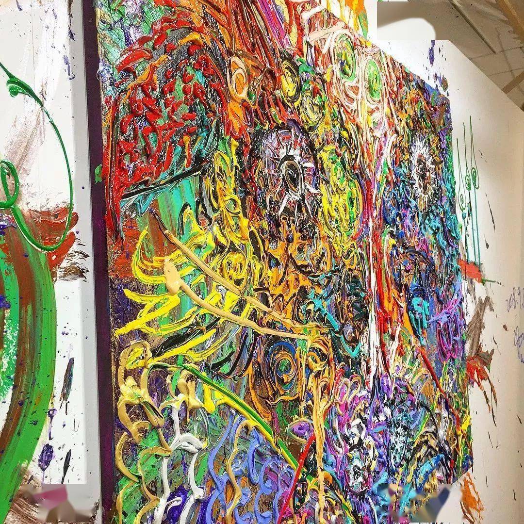 “狂野少女”绘画堪比毕加索,8亿人看她作画,作品震惊整个国际画坛