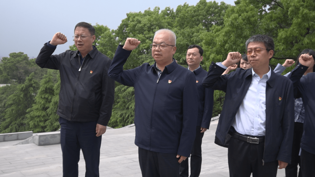李东岭带队赴驻马店确山县竹沟革命纪念馆参观学习