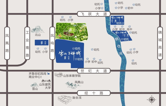 雪山片區再度升溫,刷新濟南東部生活新高度_萬科城