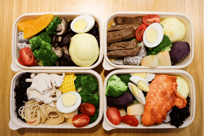 种类丰富的减脂套餐 重庆科技学院供图