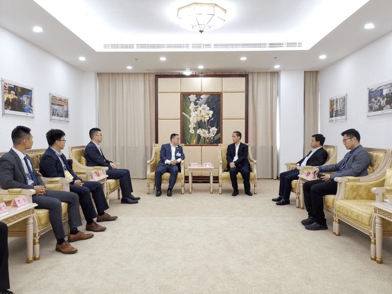 福建省商务厅领导会见澳门数字中国科技联盟执行主席刘金东一行_发展