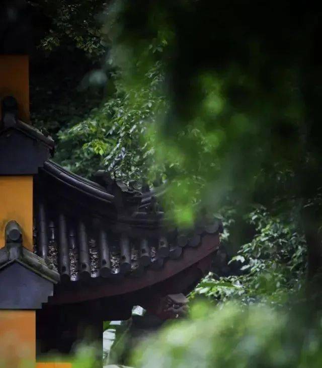 67西湖边的一座古刹独自美了1600年
