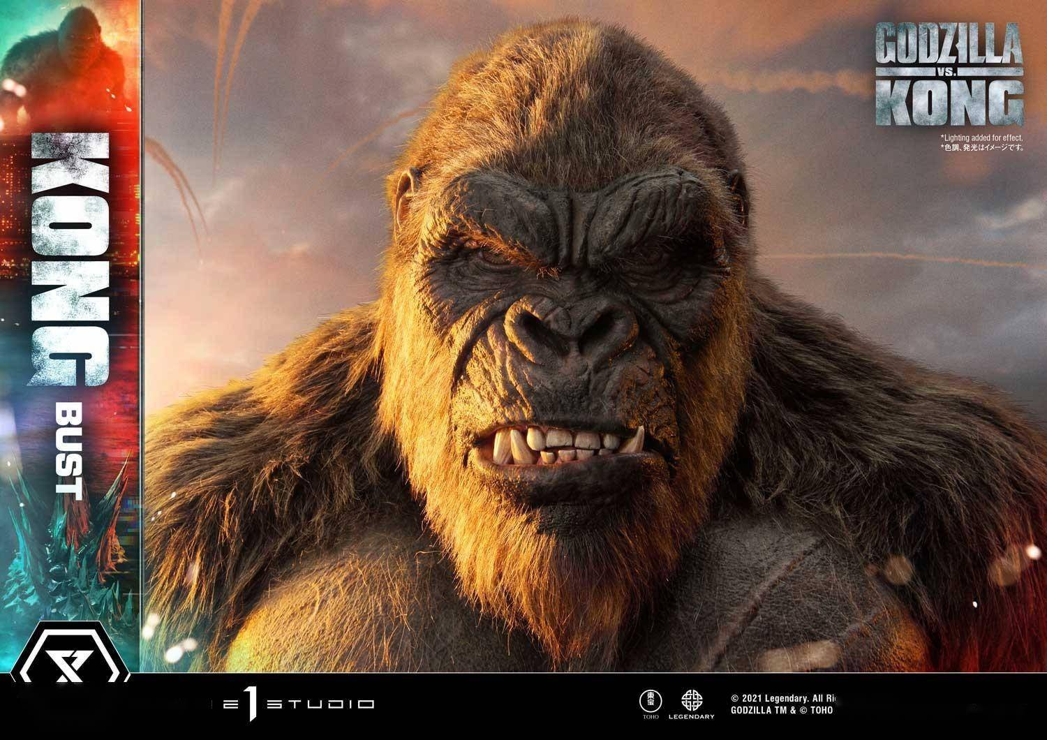 p1s《哥斯拉大战金刚》靓仔胸像/能量战斧 售价3499/899美元