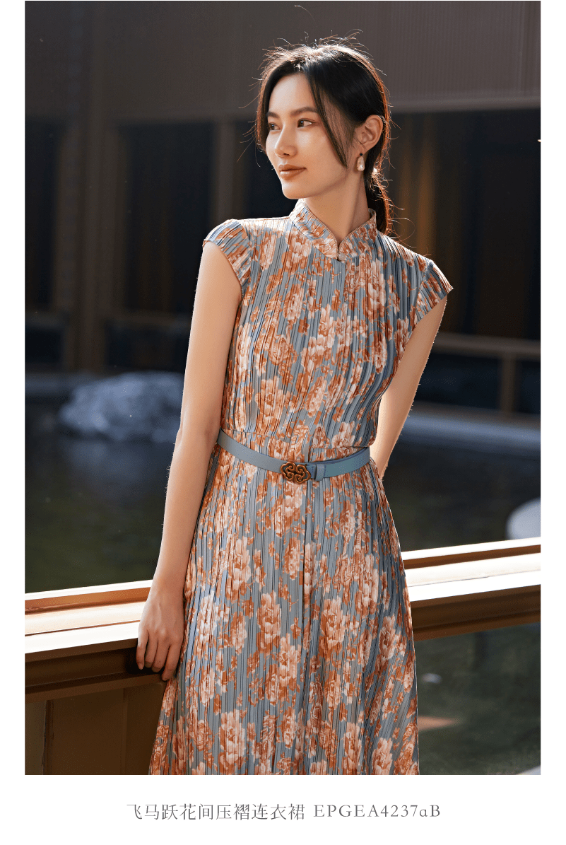 epyaying雅莹国风压褶的气韵