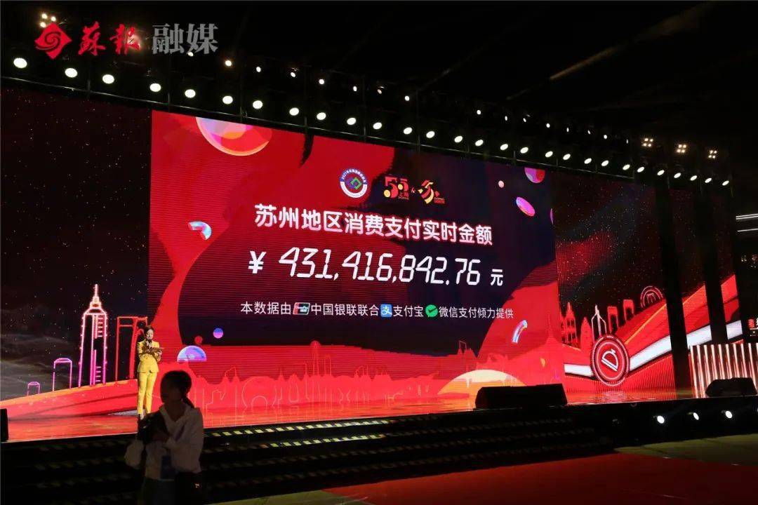 百亿让利抢千万数字人民币红包五五购物节苏州会场火爆启动