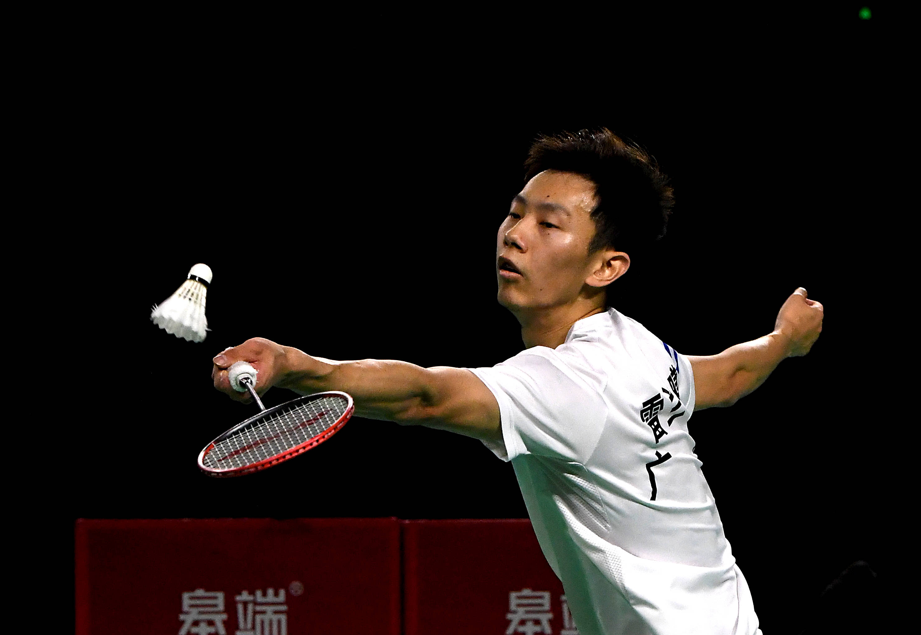 当日,在河南郑州举行的2021年全国羽毛球冠军赛暨全运会羽毛球项目