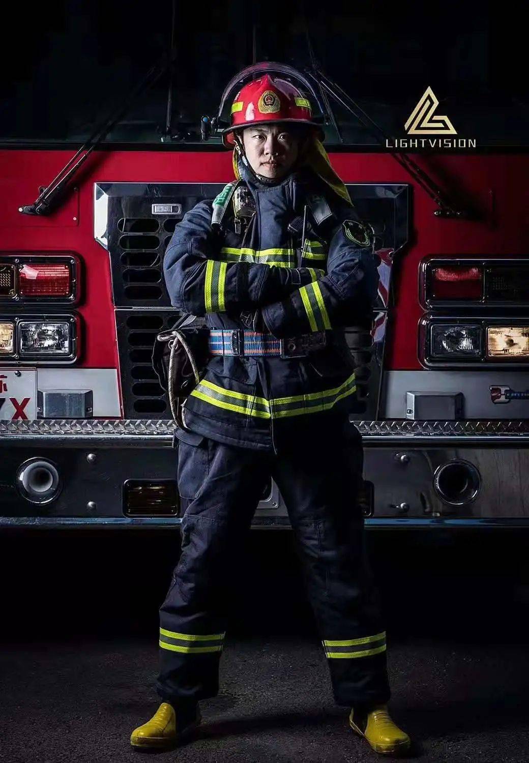 安德门消防站指导员徐致远如果说当"五四"遇见"消防"是烈火青春的