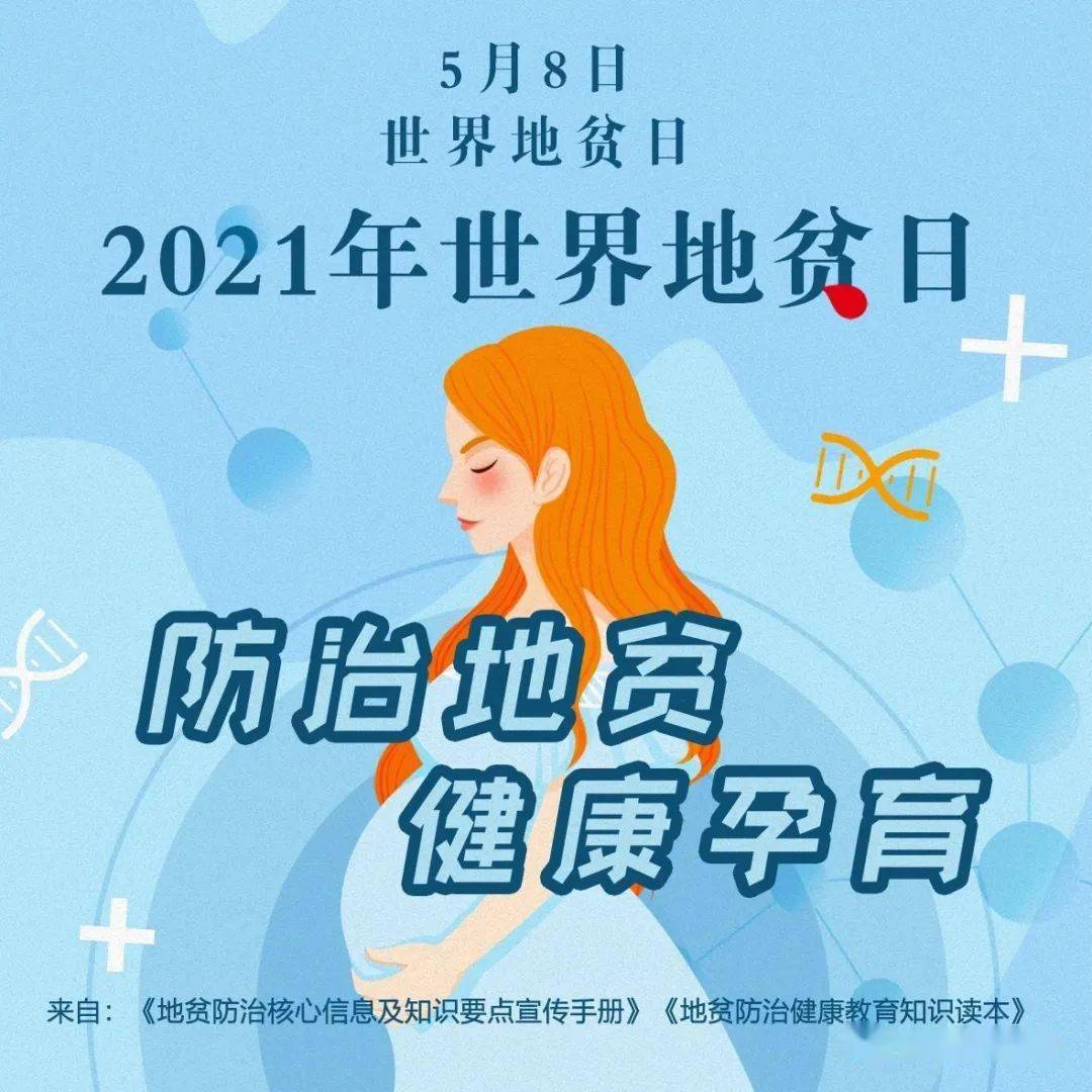 建议收藏! 一图读懂 地中海贫血和世界地贫日,请为爱转发