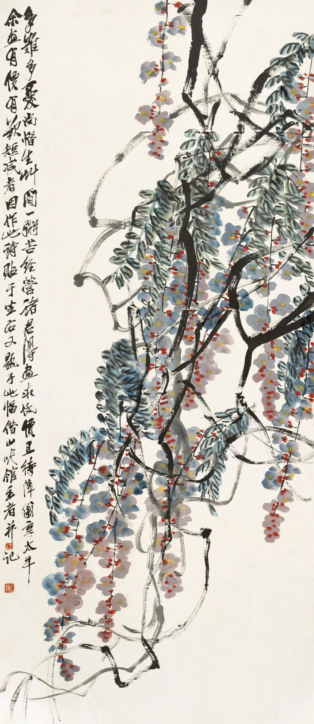 紫藤 齐白石 北京画院藏