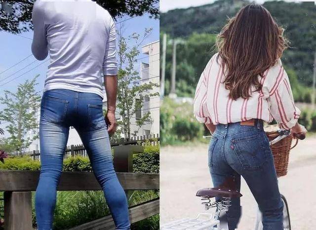 中华土味男的夏日标配紧身裤豆豆鞋格子衫女生真受不了