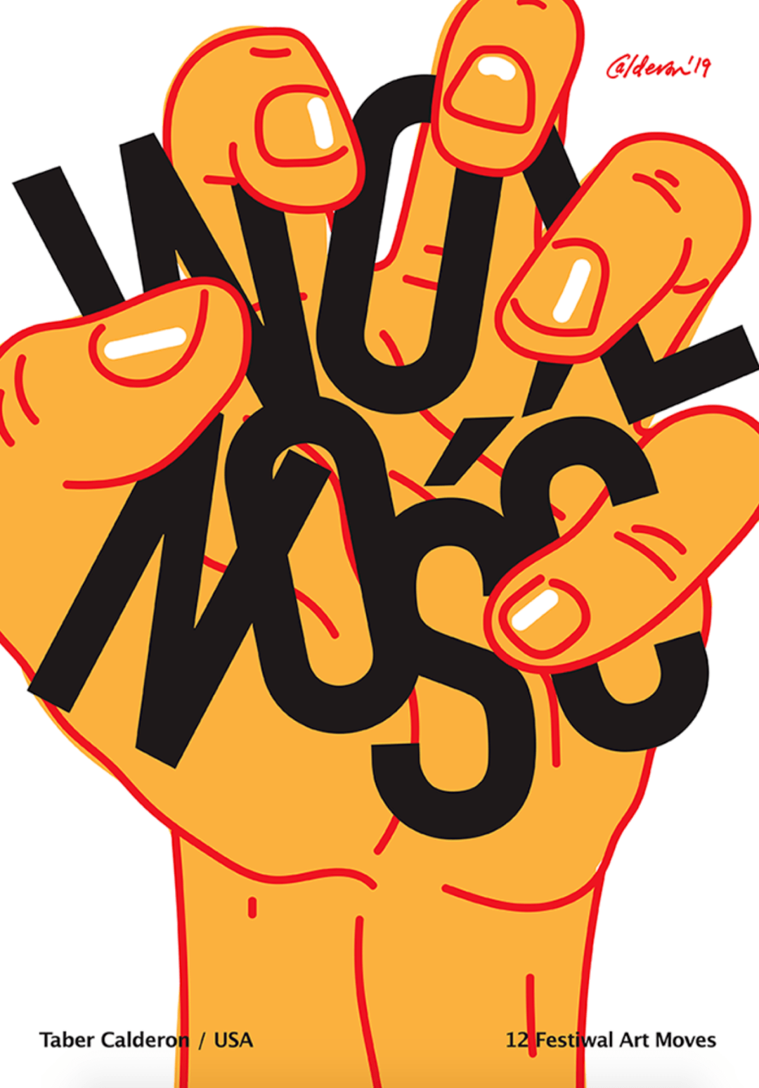 不一样的风格国外海报双年展海报创意