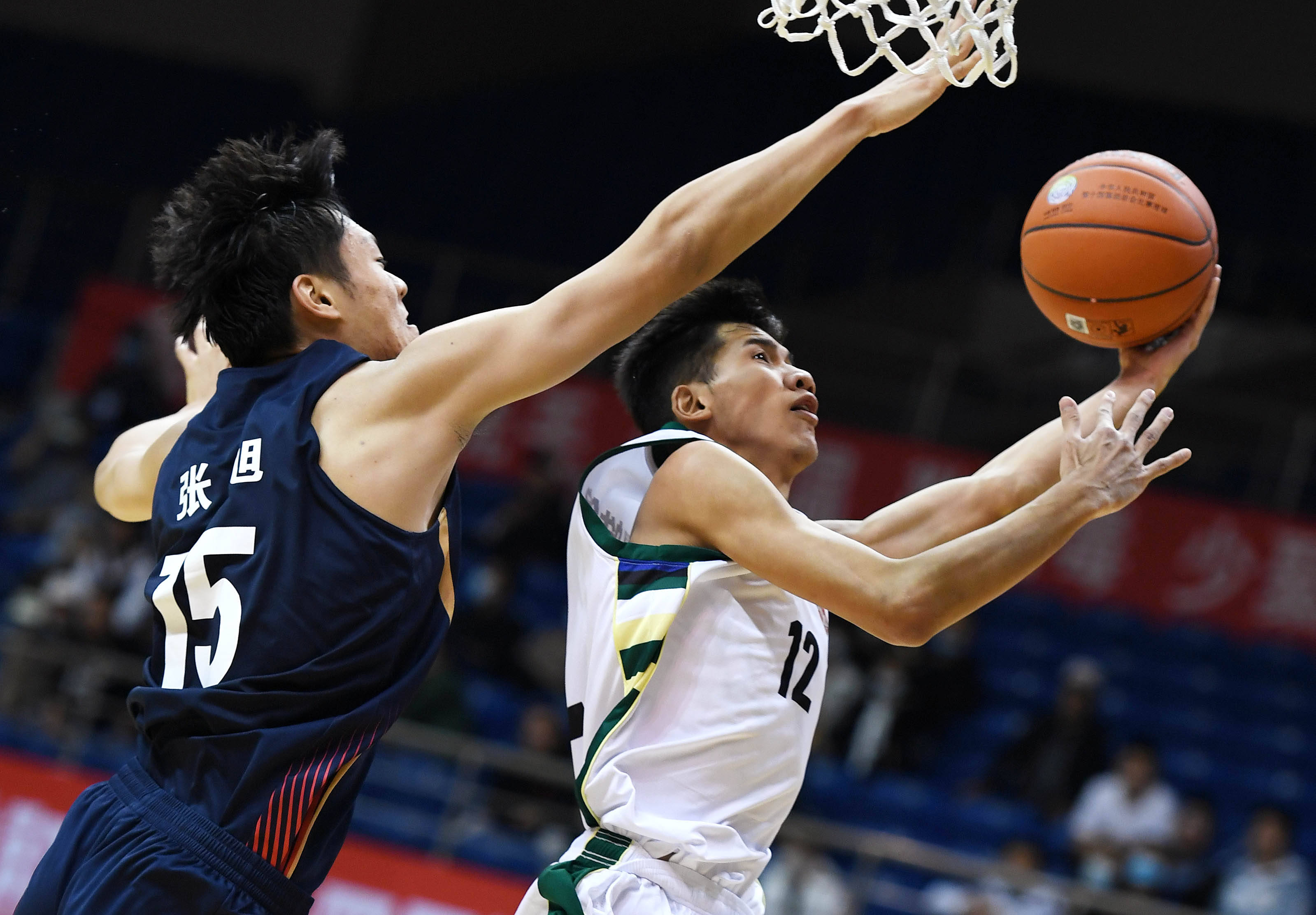 全运会——男子u22篮球资格赛:山东胜澳门