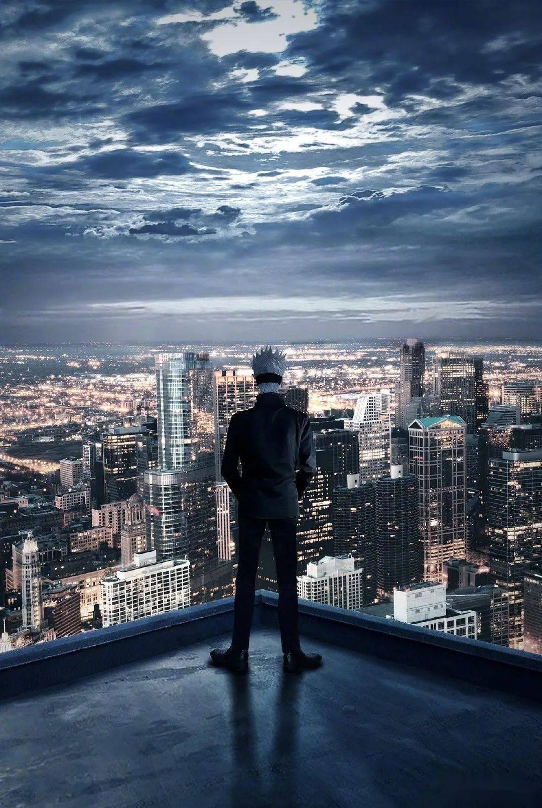 帅呆了咒术回战五条悟cos