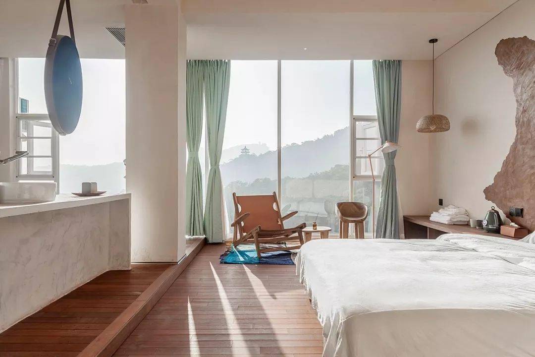 599两晚连住送下午茶睡入厦门海边设计师民宿枕山面海观星而眠网红