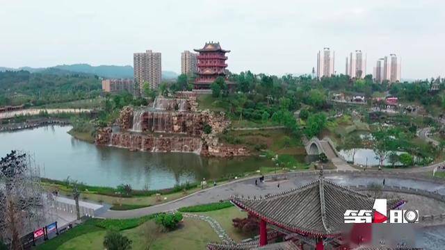 打卡巴渝美景大足香国公园