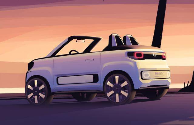 宏光minie300现身首届国际消博会这是要走向世界的节奏