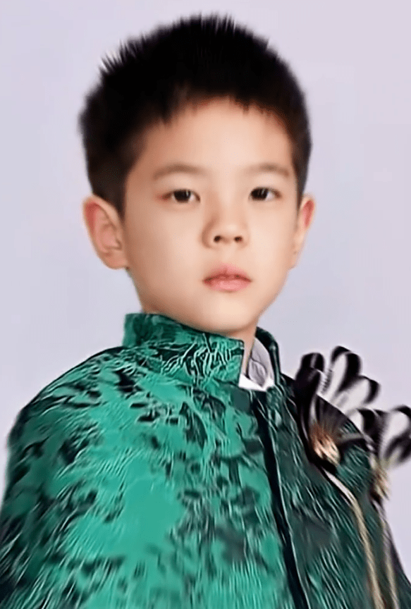 霍思燕杜江儿子演音乐剧,嗯哼一身王子装扮站c位,被赞太像李现