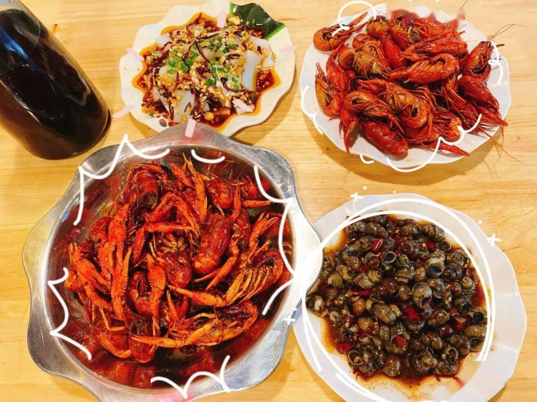 门市价325元的『2-3人套餐』卤易味登煌三良小龙虾真是朋友聚会的宝藏
