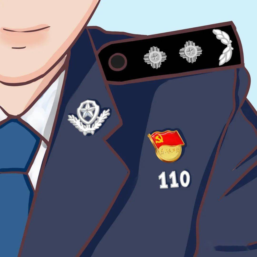 广大党员民警快来领取你的建党100周年专属漫画头像