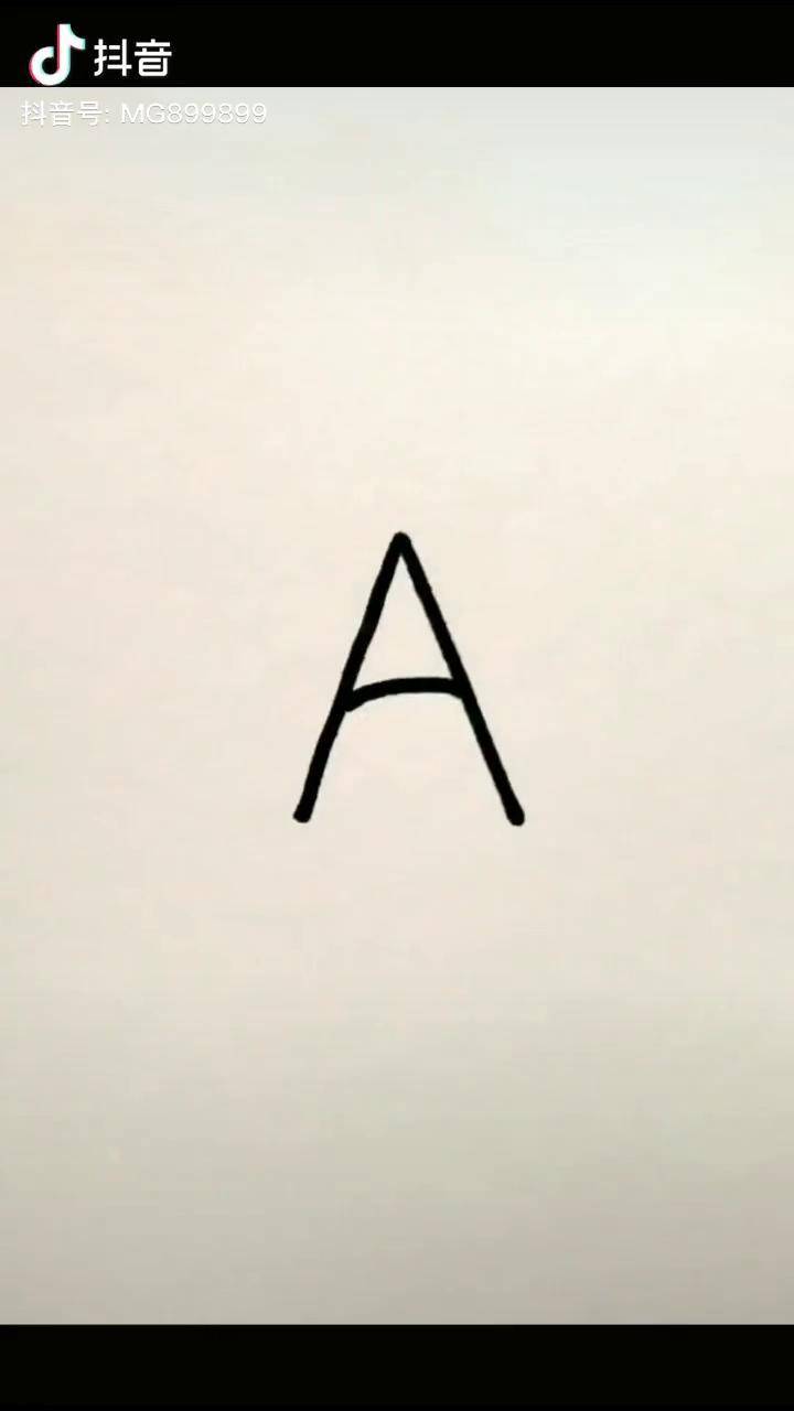 用英文字母a画七星瓢虫简笔画教程儿童创意绘画每日亲子陪伴