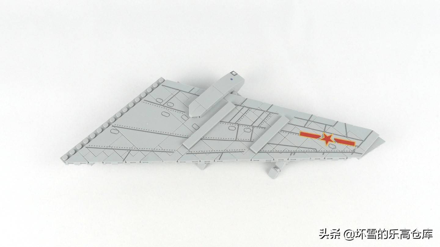 2000片积木的大块头:森宝积木轰-6k轰炸机图文评测