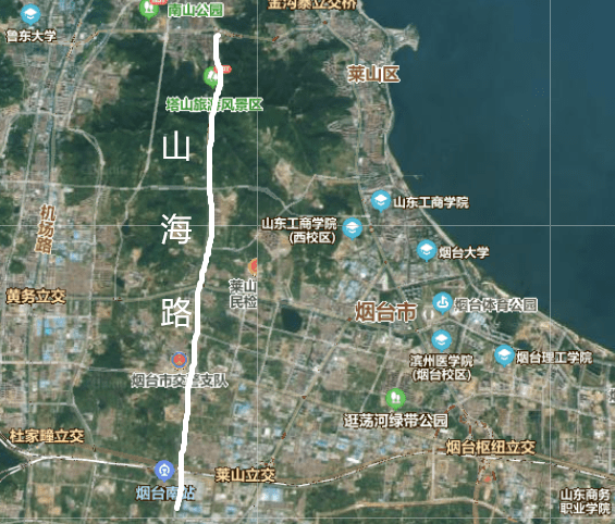 山海路,即将崛起的烟台新中轴_莱山区