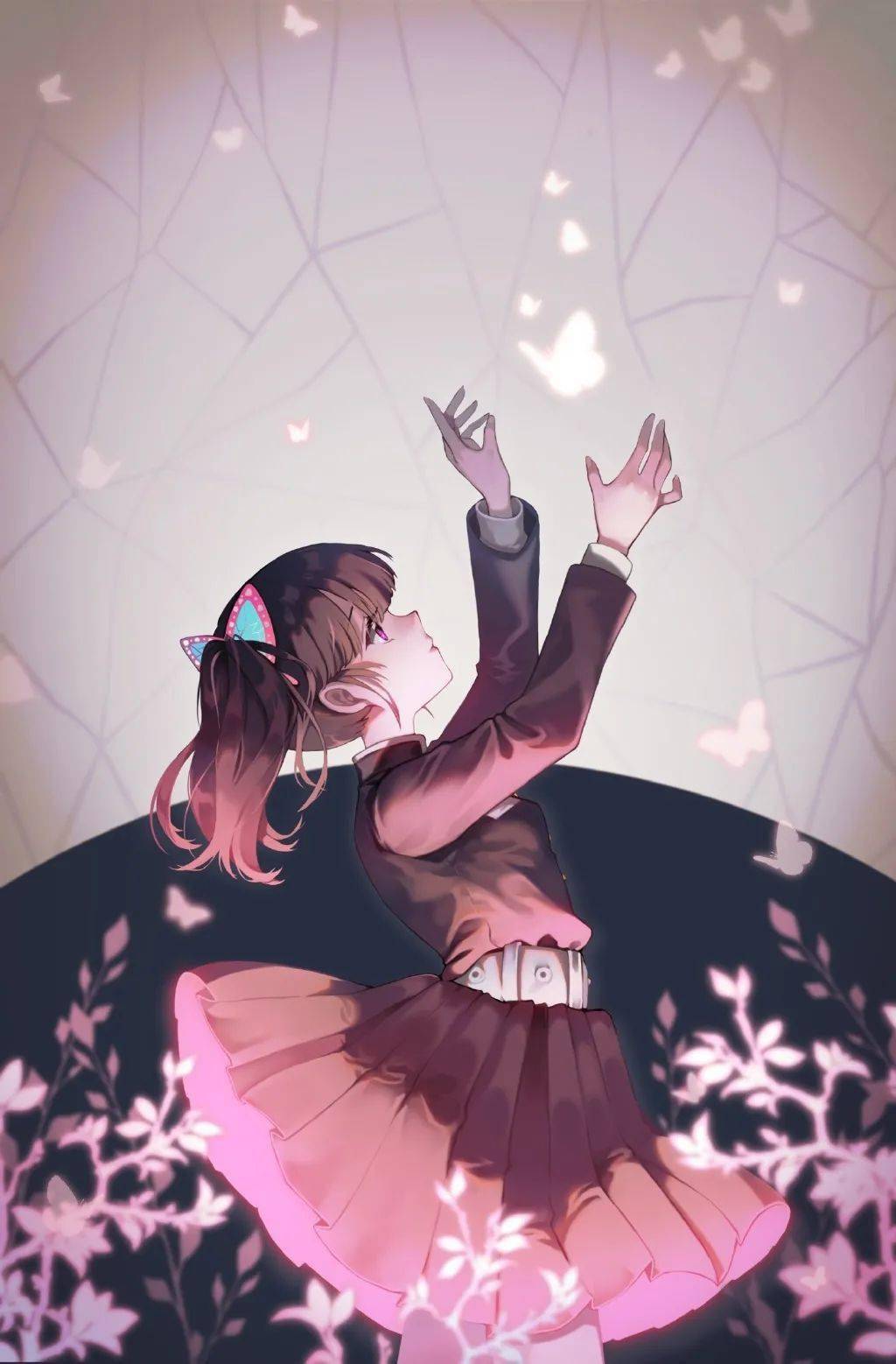 壁纸特辑丨鬼灭之刃栗花落香奈乎生日壁纸