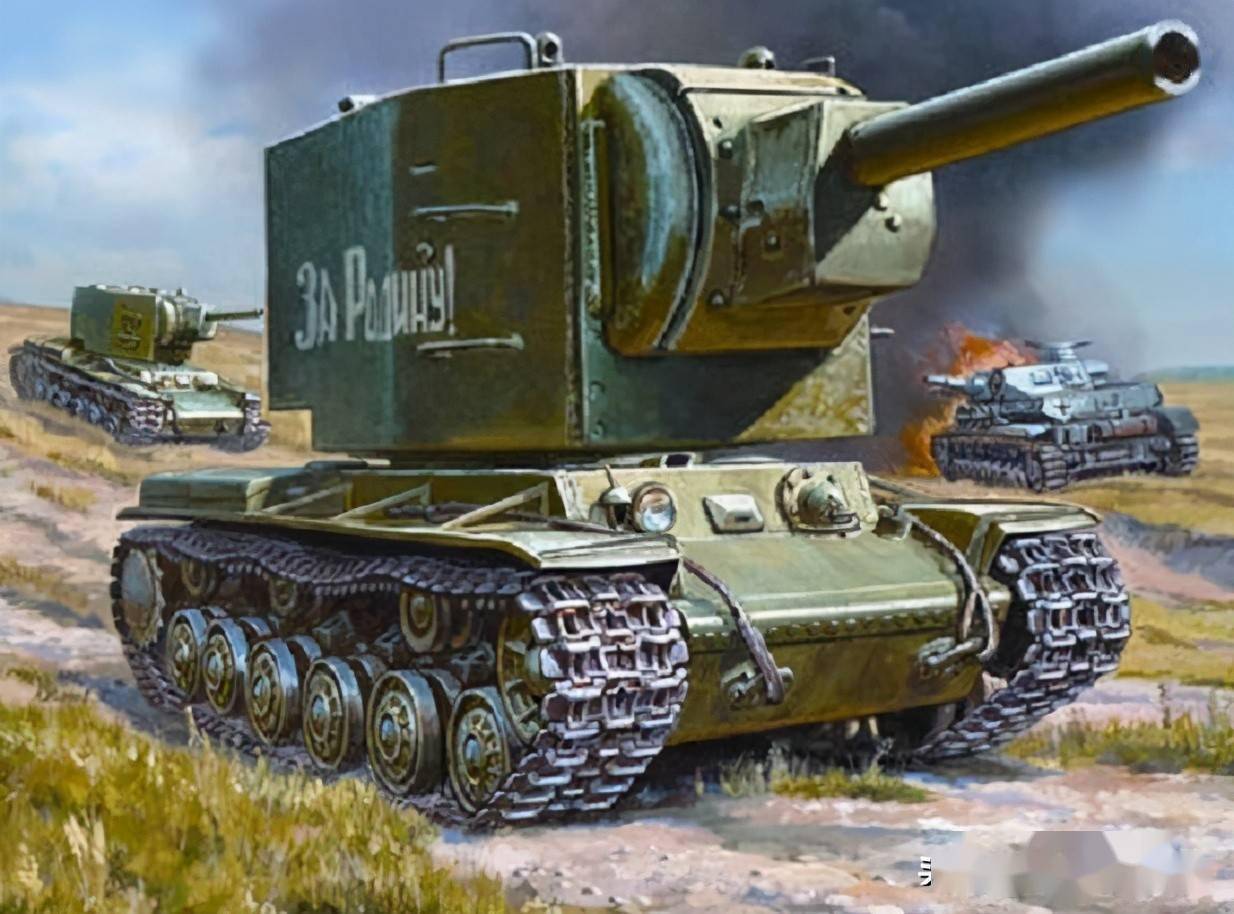 耗油如喝水慢得像乌龟错位的大头kv2德军又恨又爱