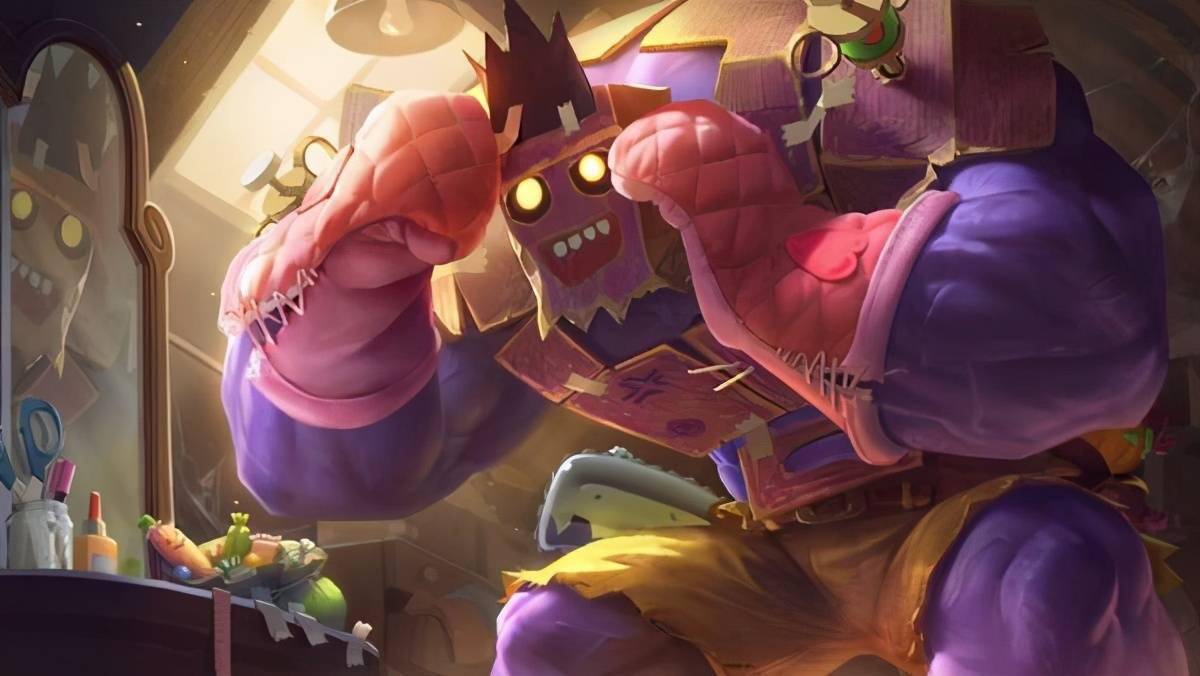 《lol》蒙多重做皮肤原画一览 蒙多觉得你是个大娘们