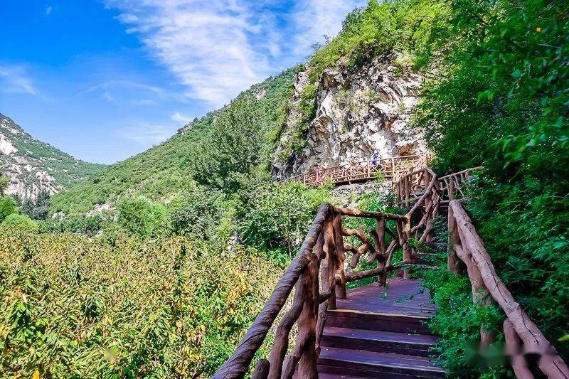 周末1日活动神堂峪栈道欣赏全球最美篱苑书屋徒步神堂峪山水栈道怀柔