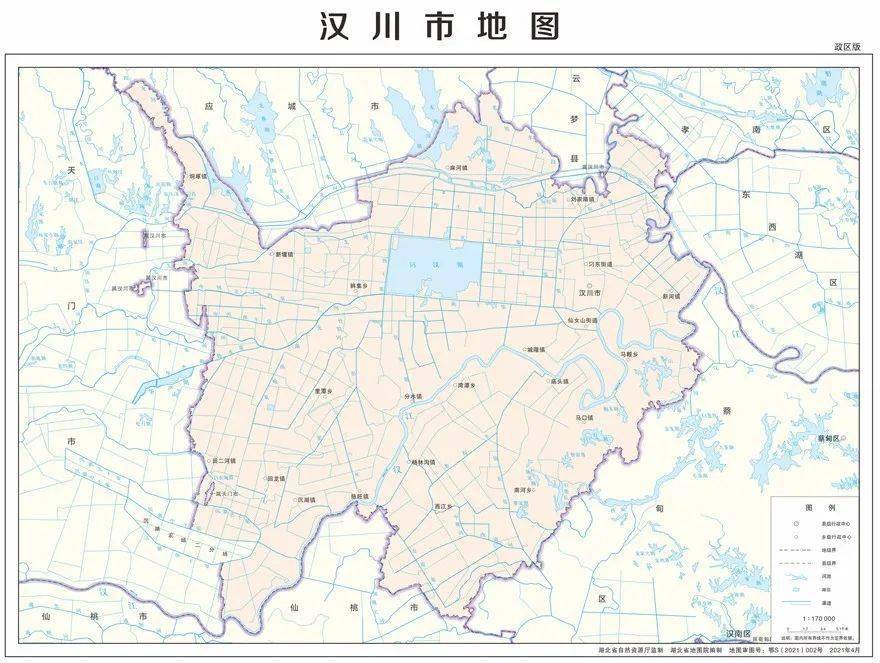 抢先看安陆2021版标准地图来了