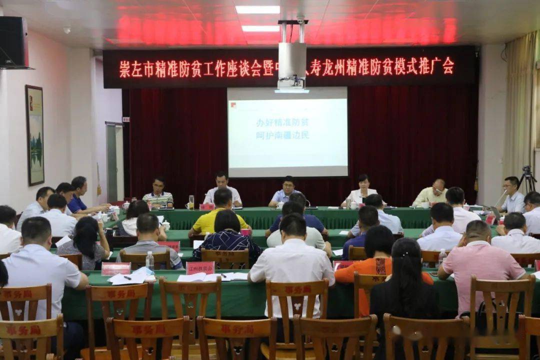 副主任覃志雄就《崇左市2021年精准防贫工作实施方案》起草情况作说明