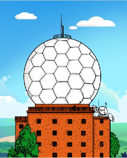 气象台上为什么总顶个"球"?内有萌萌哒雷达