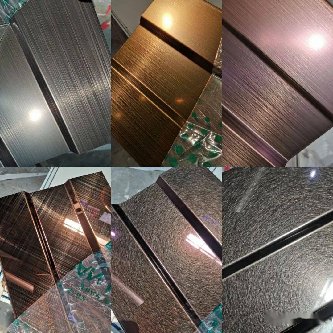 山禾阳极氧化彩色不锈钢惊艳亮相永康门业博览会