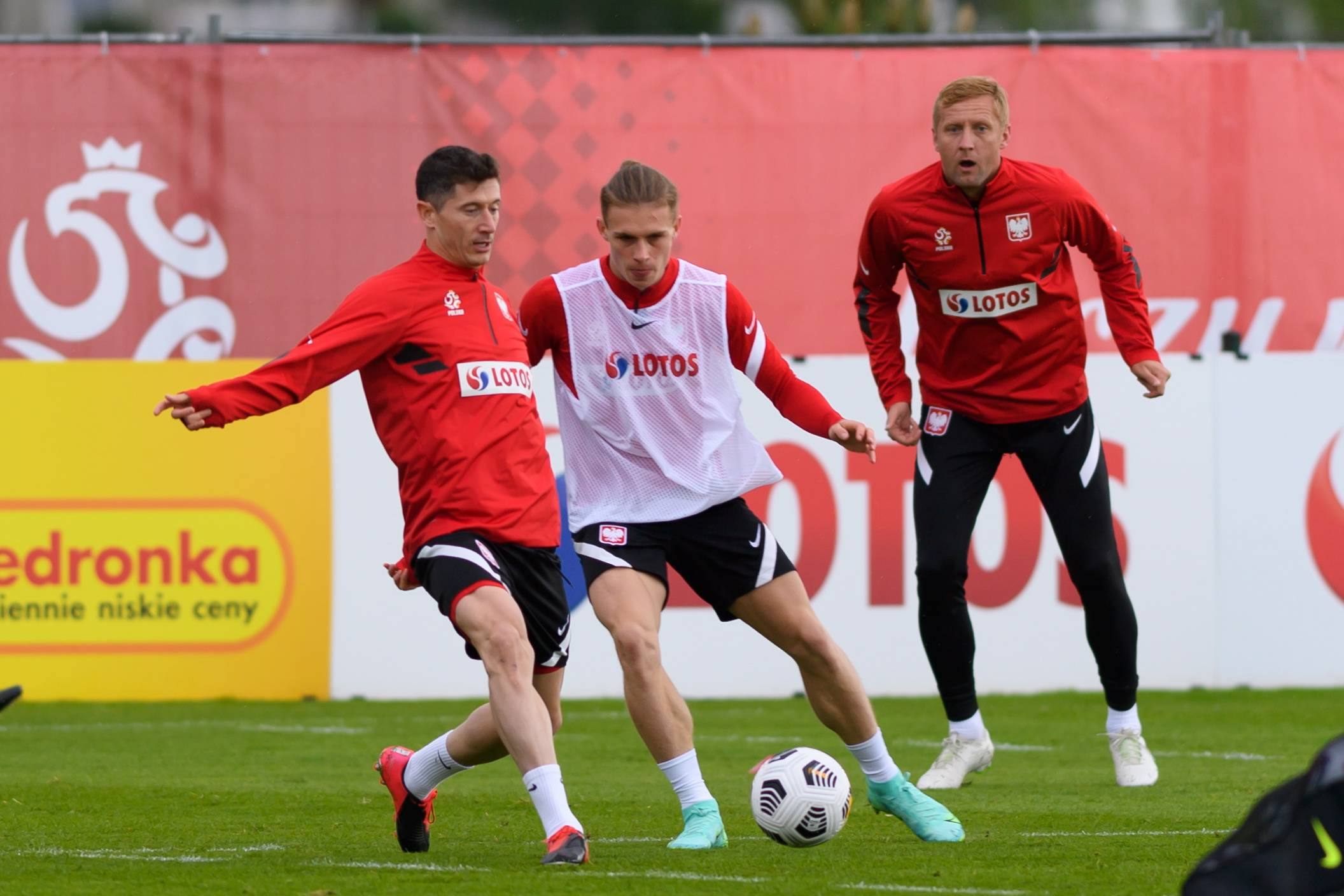 足球波兰队备战欧锦赛