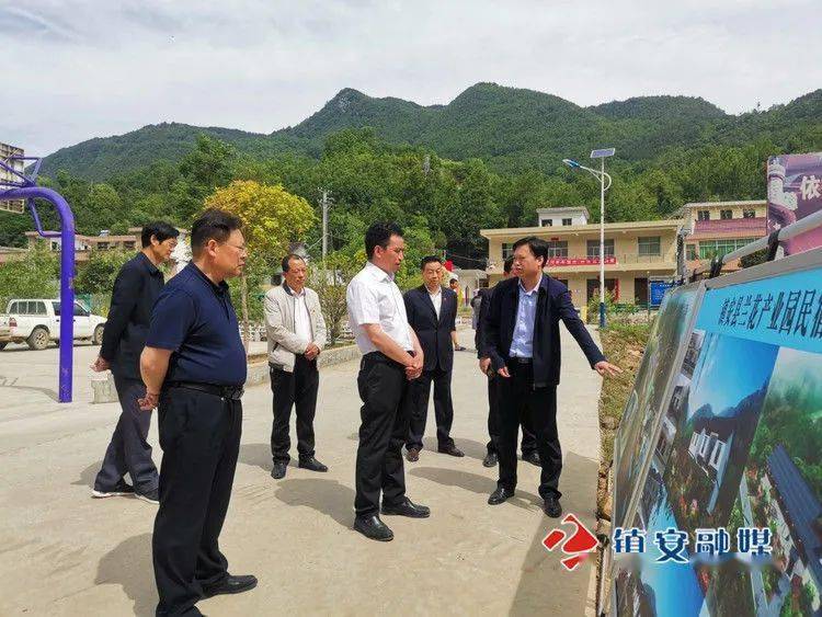 冯朝勇检查调研重点项目建设情况_镇安