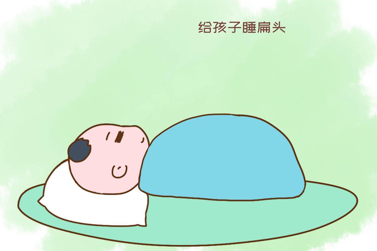 原创老一辈都爱给孩子睡扁头现代父母该传承吗早知道早受益