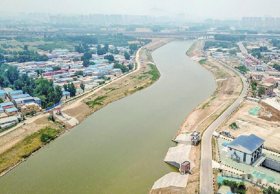 石家庄杜北小清河工程图片