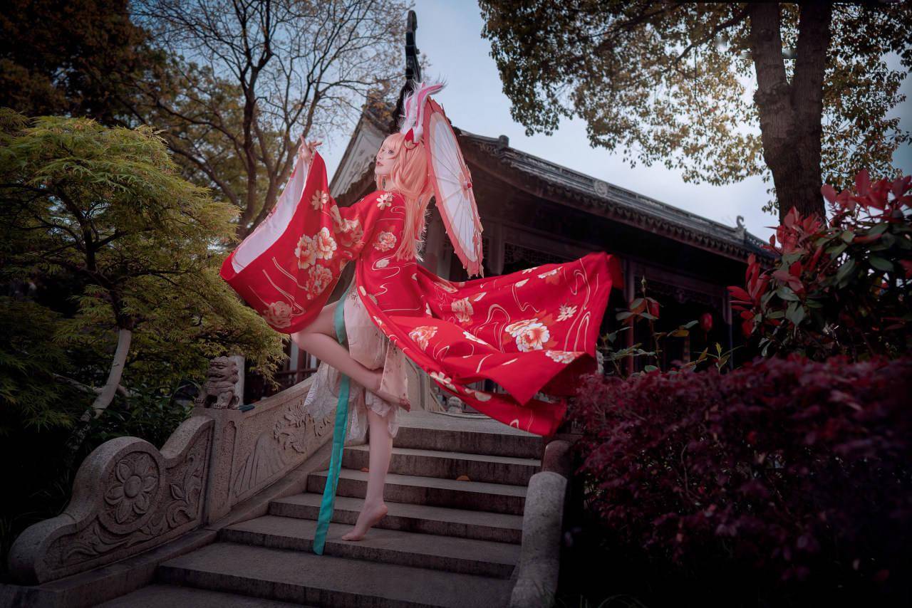 王者荣耀公孙离惊鸿舞cosplay