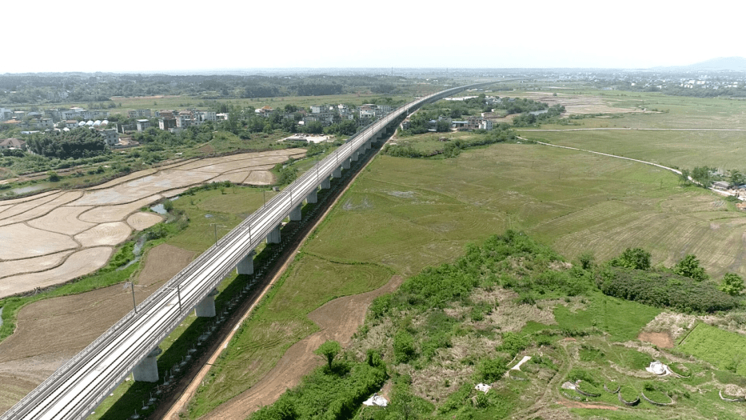 好消息安九高铁宿松段施工任务完成98