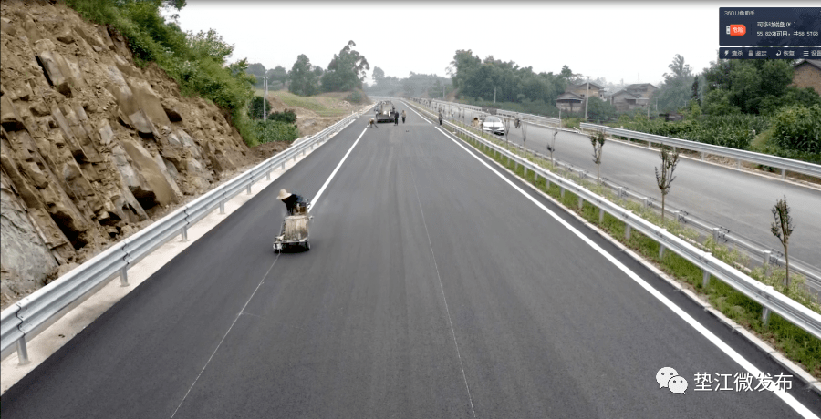g243复线垫江段有望本月底通车