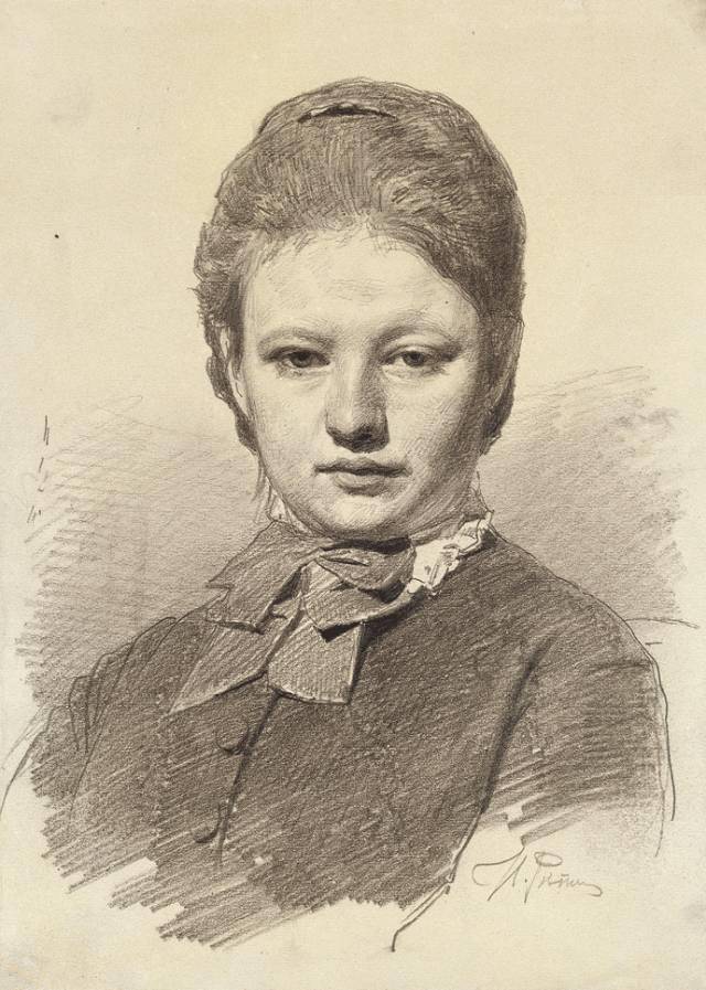 绘画大师们创作的素描肖像太强了