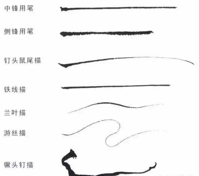 最全工笔画勾线方法与学习教程