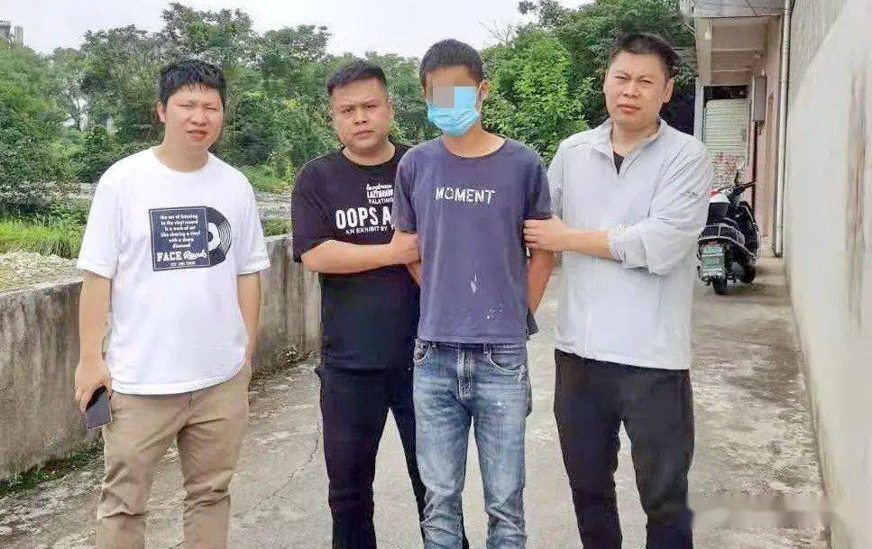 民警在桂林叠彩区将嫌疑人闫某抓获