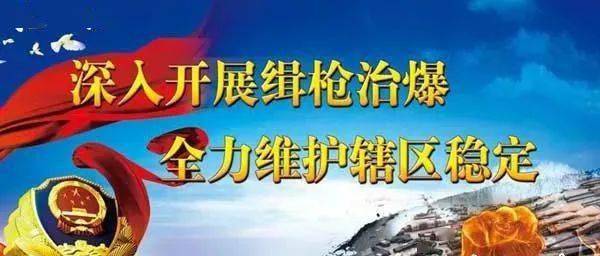 黑龙江省缉枪治爆公告图片