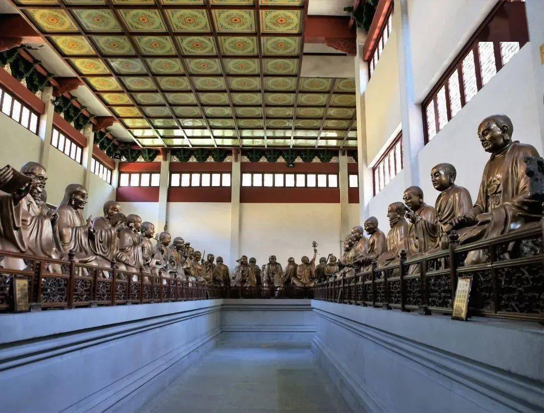 灵隐寺五百罗汉堂宝光尊者141