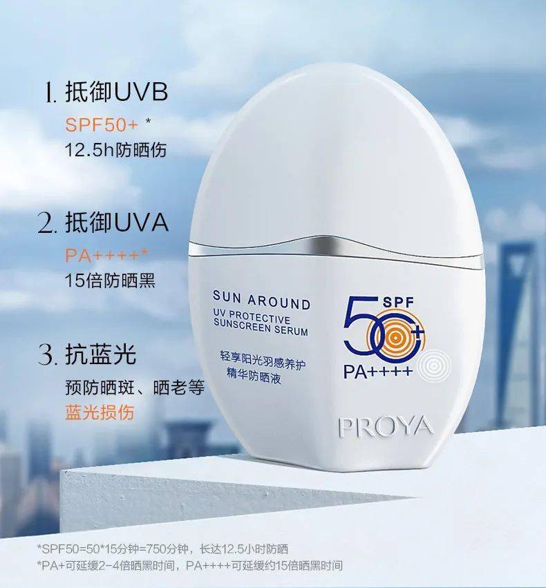 粉丝测评招募珀莱雅羽感防晒使用感好到颧骨升天