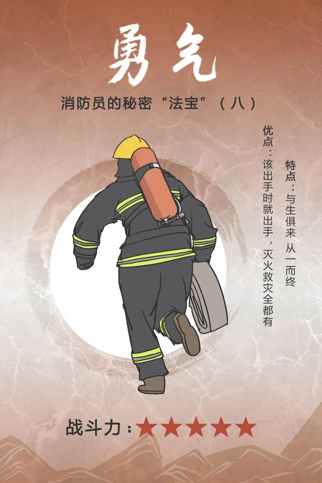 其实,以上这些"武器"只是消防员"百宝库"里的冰山一角消防员熟练运用